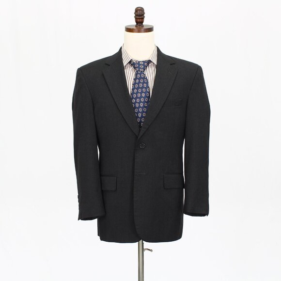 Jos. A. Bank 38S Gray Solid 2-Button Sport Coat Blazer Jacket G591 - Picture 1 of 11